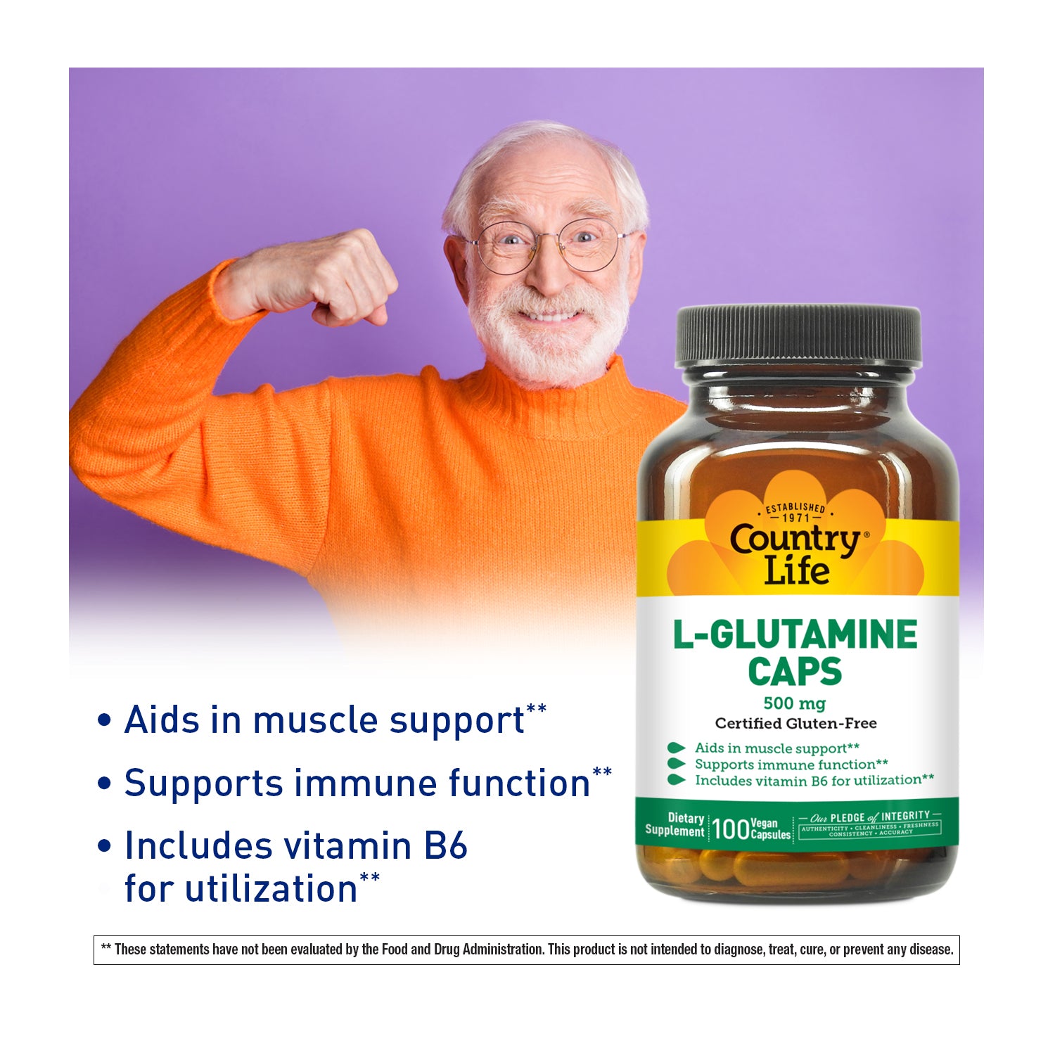 Aids in Muscle support, supports immune function, includes vitamin b6 for utilization media carousel view 4