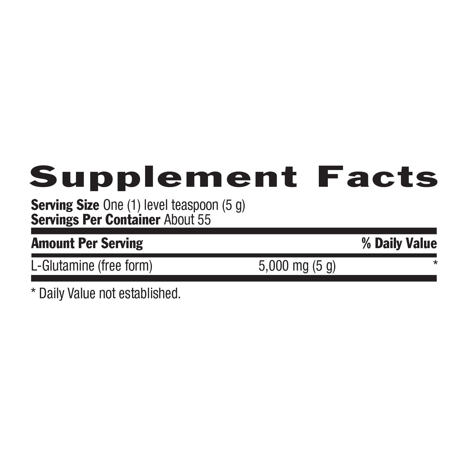 Glutamine Pure Powder media carousel view 6