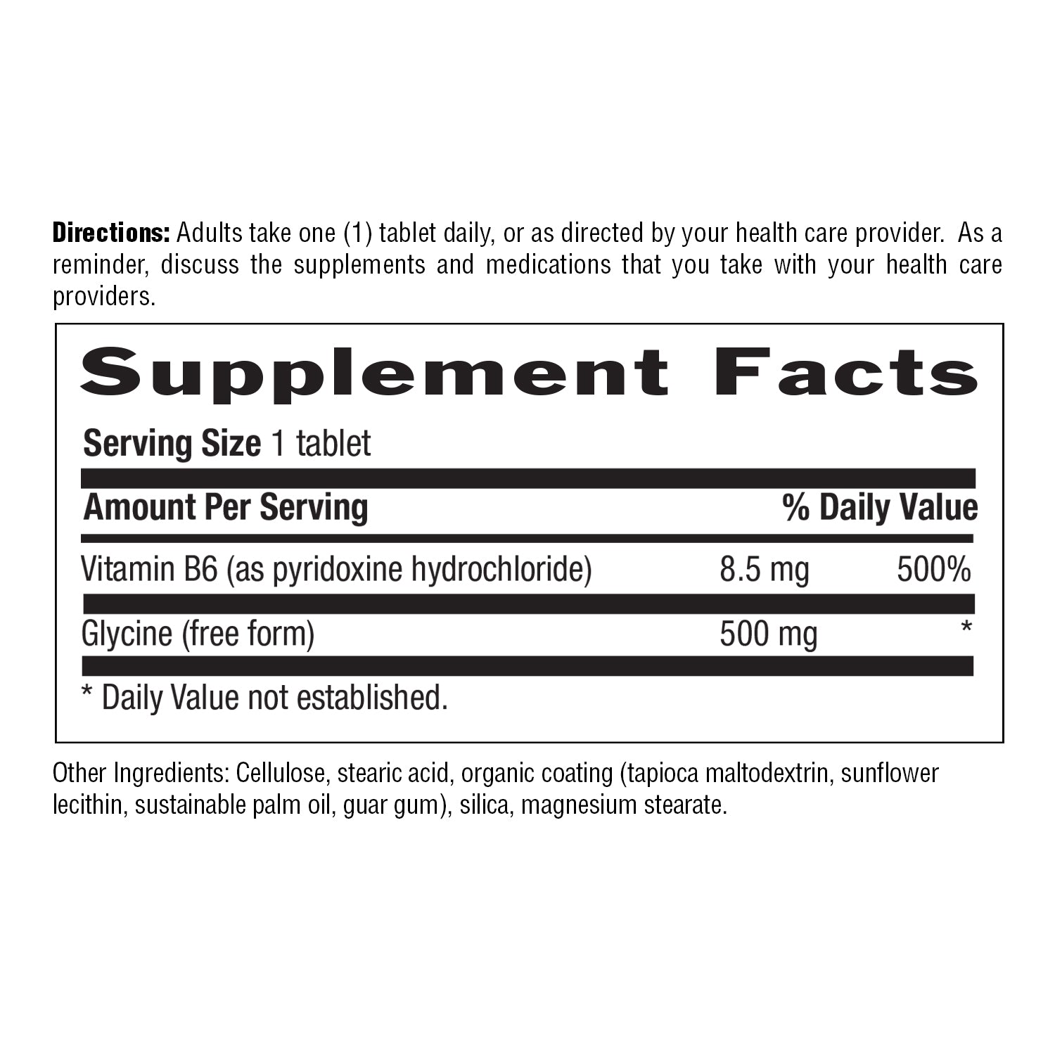 Glycine 500 mg media carousel view 6
