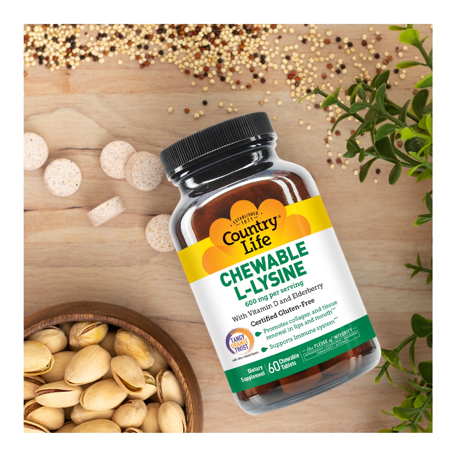 Chewable L-Lysine media carousel view 5
