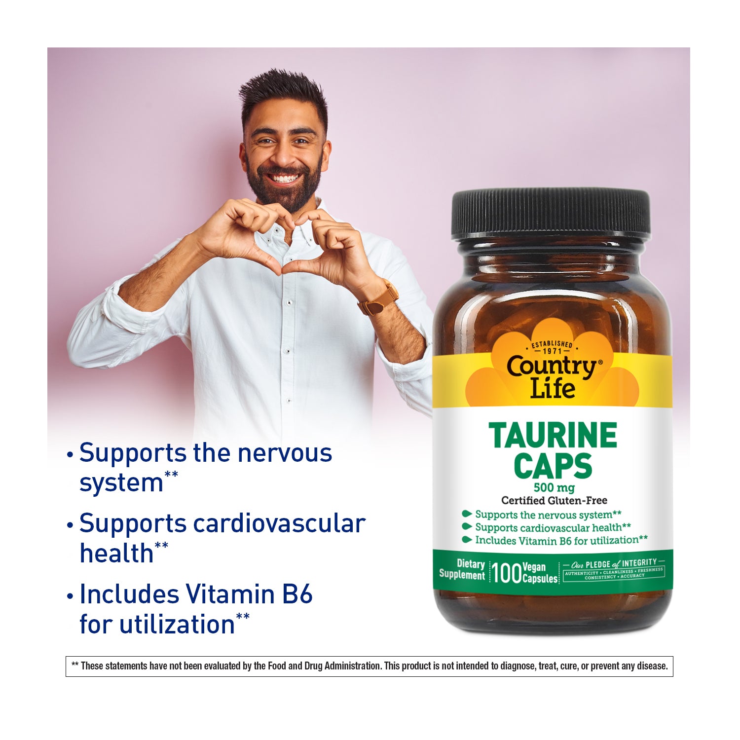 Taurine 500 mg media carousel view 3
