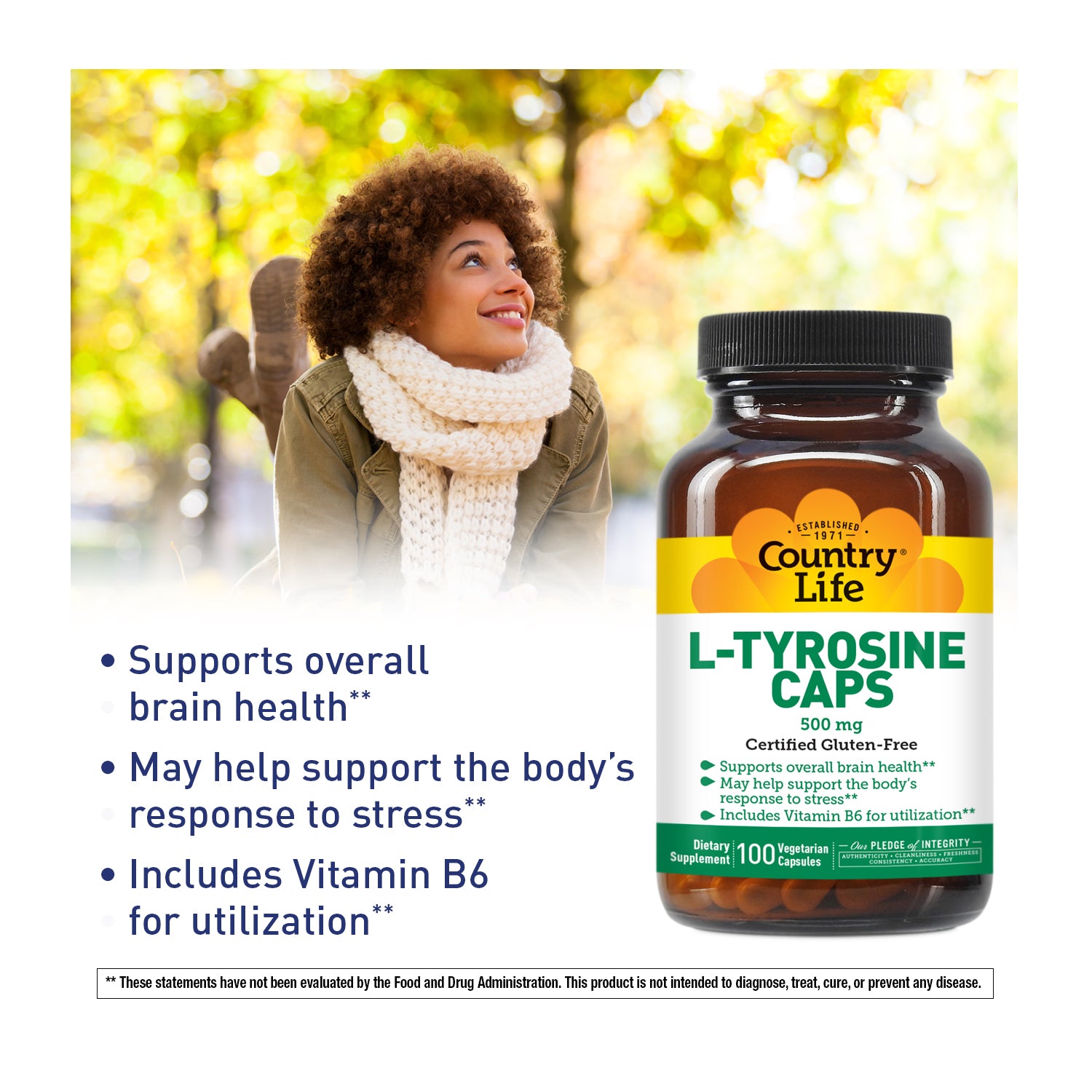 L-Tyrosine 500 mg media carousel view 4