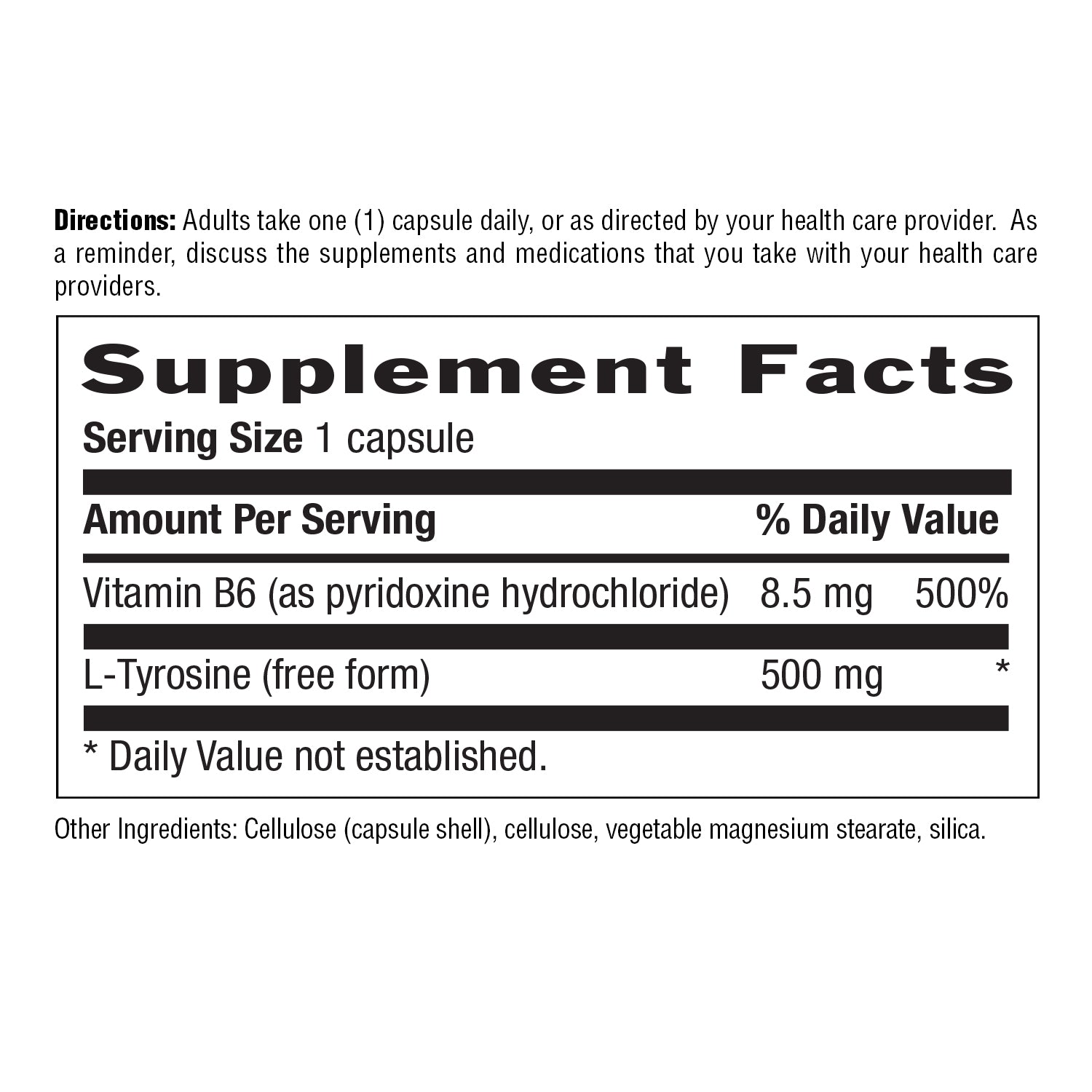 L-Tyrosine 500 mg media carousel view 6