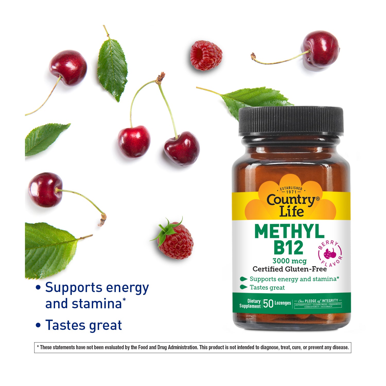 Methyl B-12 Lozenges 3,000 mcg media carousel view 4