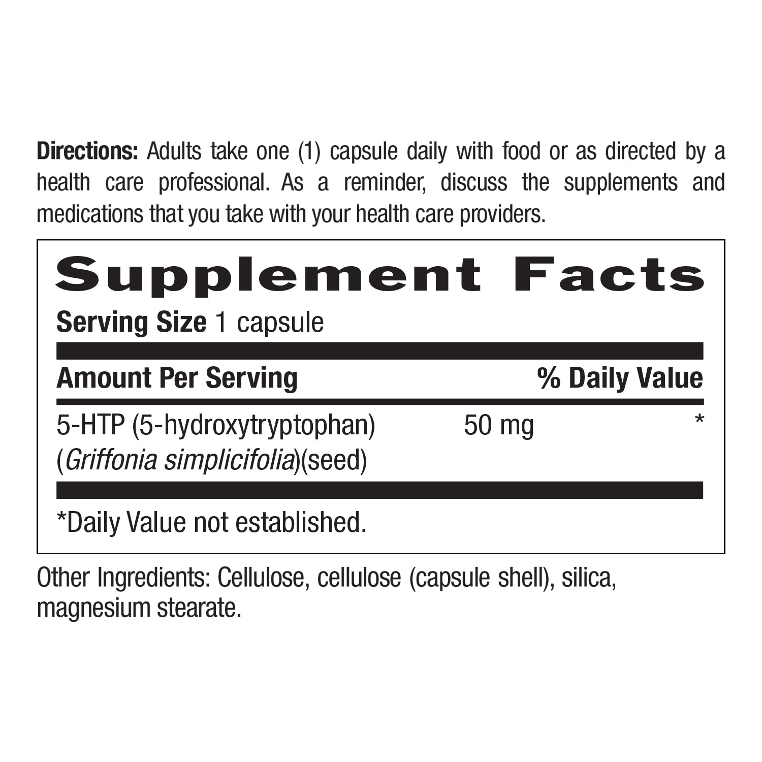 5-HTP 50 mg media carousel view 6