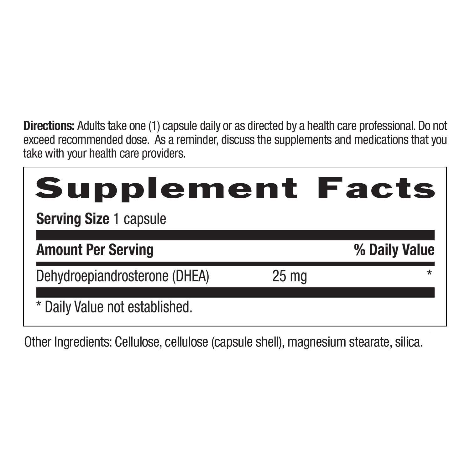 DHEA 25 mg media carousel view 7
