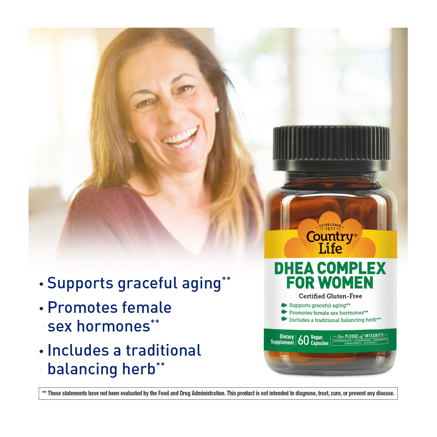 DHEA Complex For Women media carousel view 4