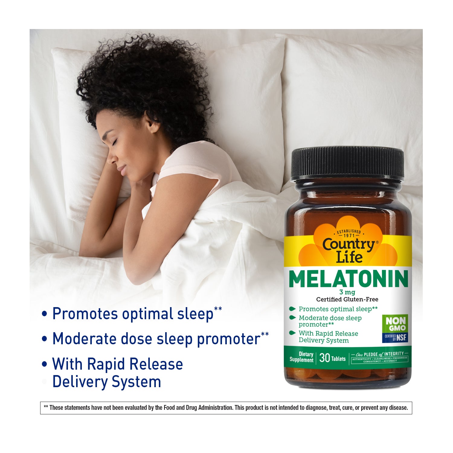 Melatonin 3 mg media carousel view 3