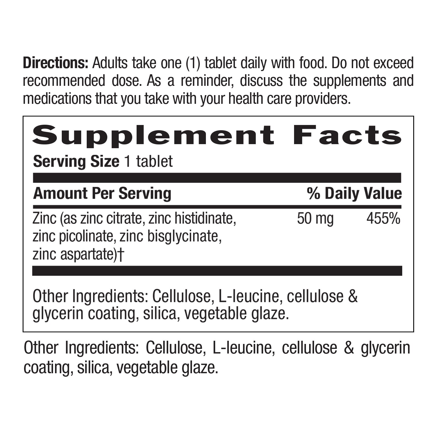 Target-Mins® Zinc 50 mg media carousel view 7
