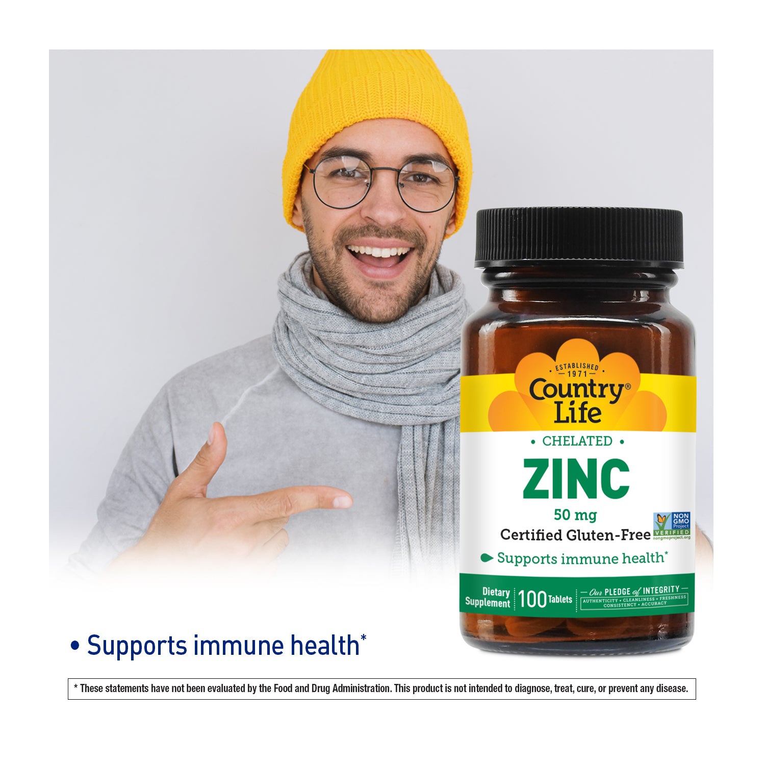 Chelated Zinc 50 mg media carousel view 4