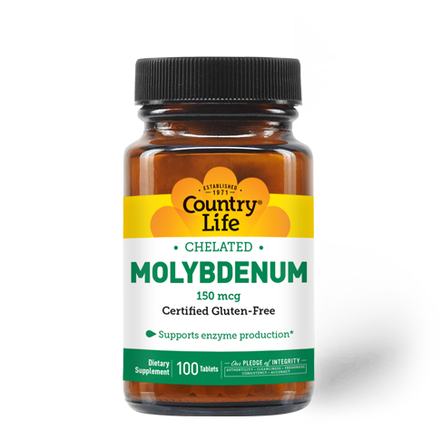 Chelated Molybdenum 150 mcg