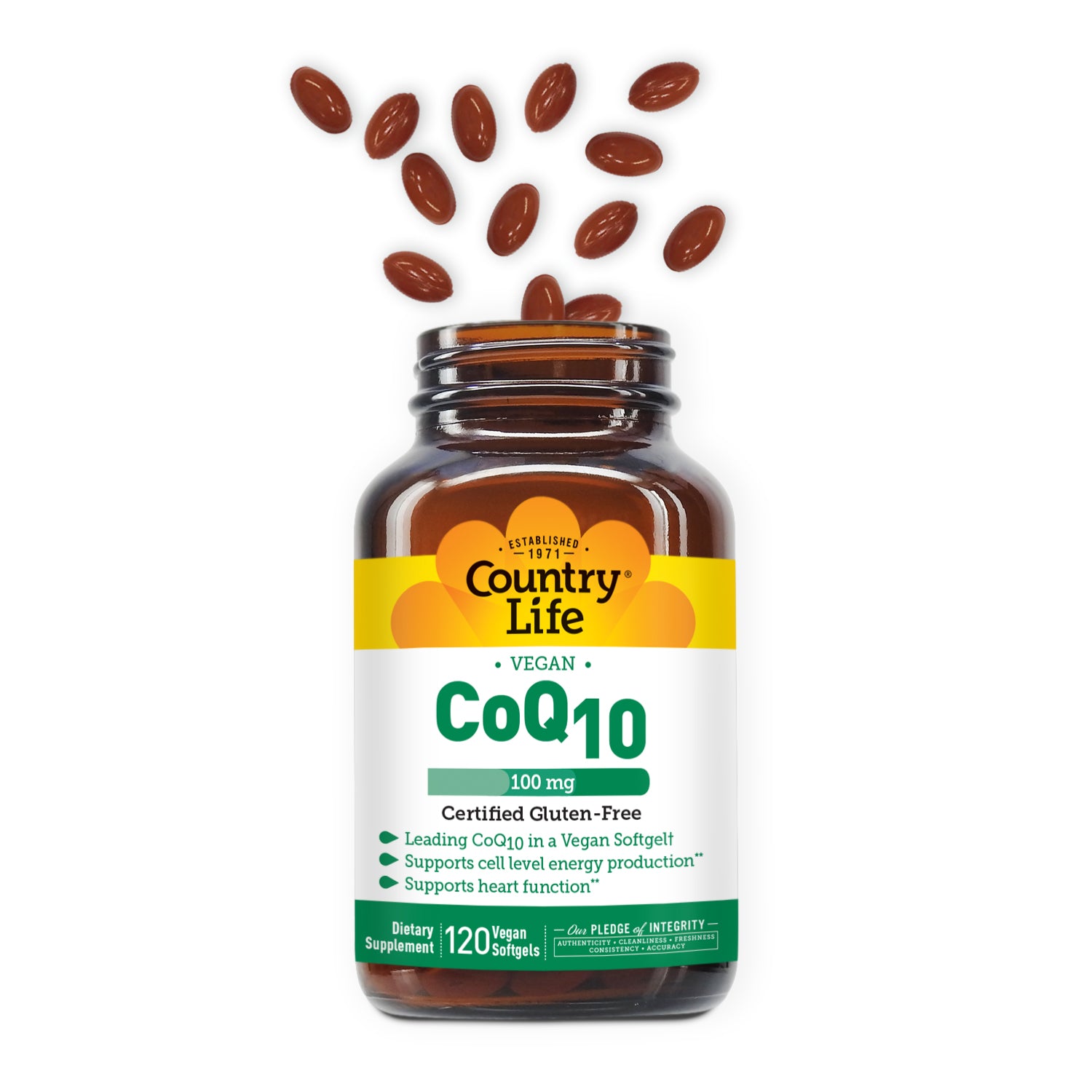 Vegan CoQ10 100 mg media carousel view 3