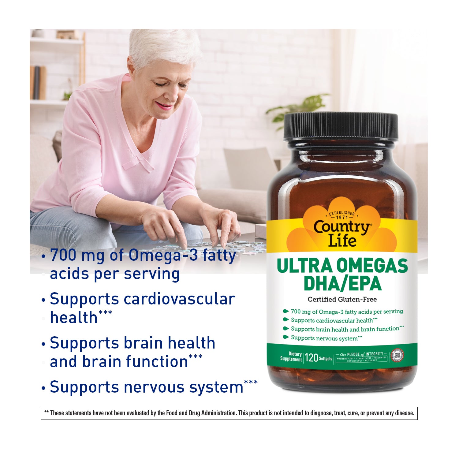 Ultra Omegas DHA/EPA media carousel view 3