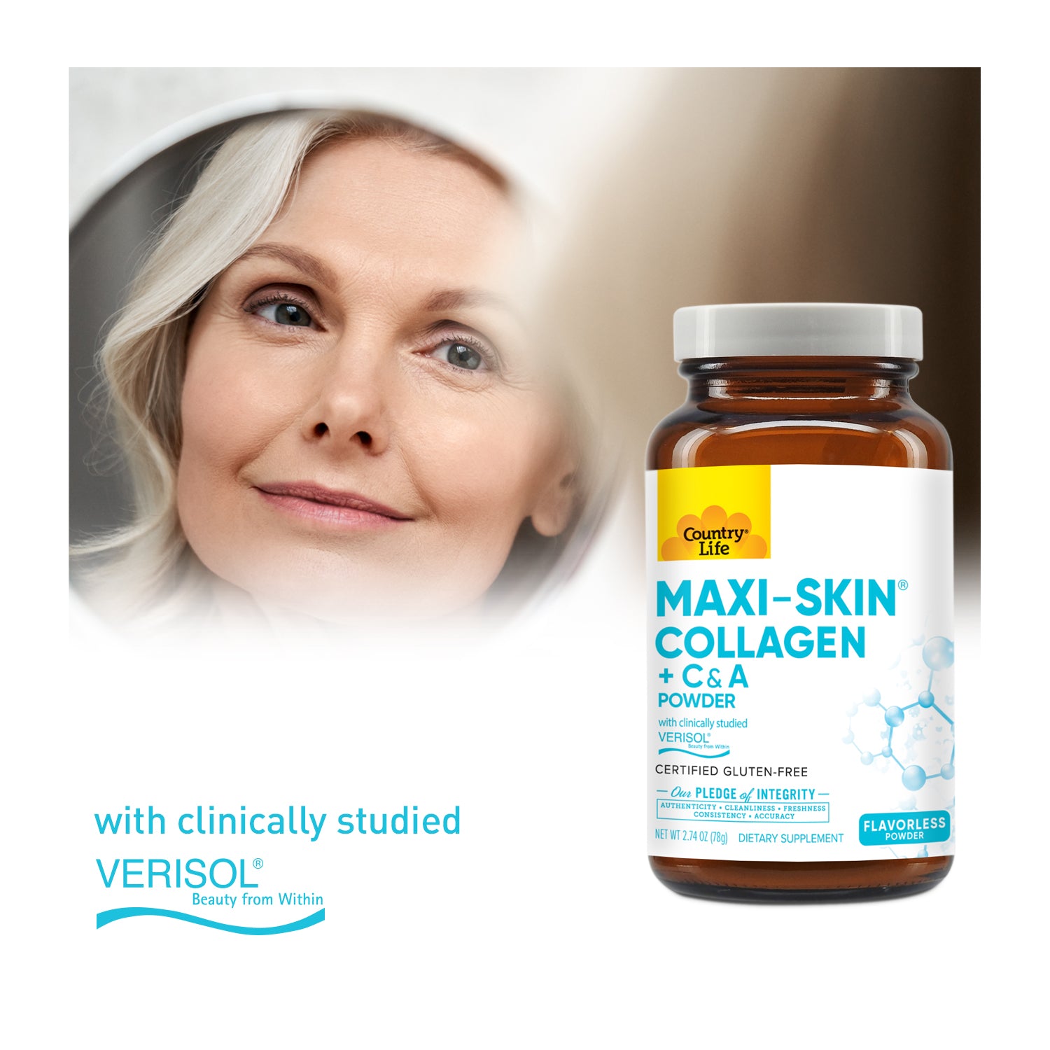 Maxi-Skin® Collagen + C&A Powder media carousel view 4