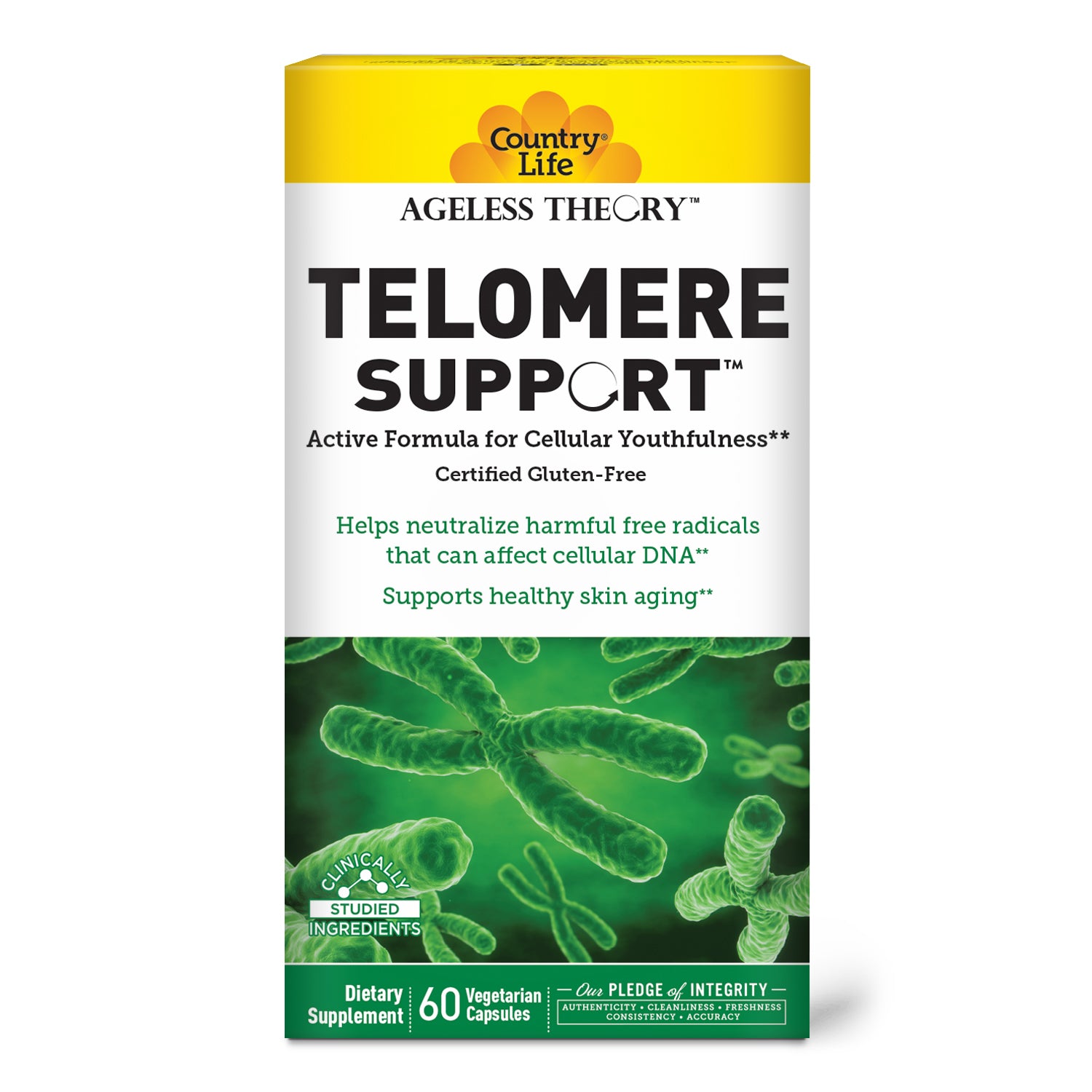 Ageless Theory™ Telomere Support™ featured media carousel view