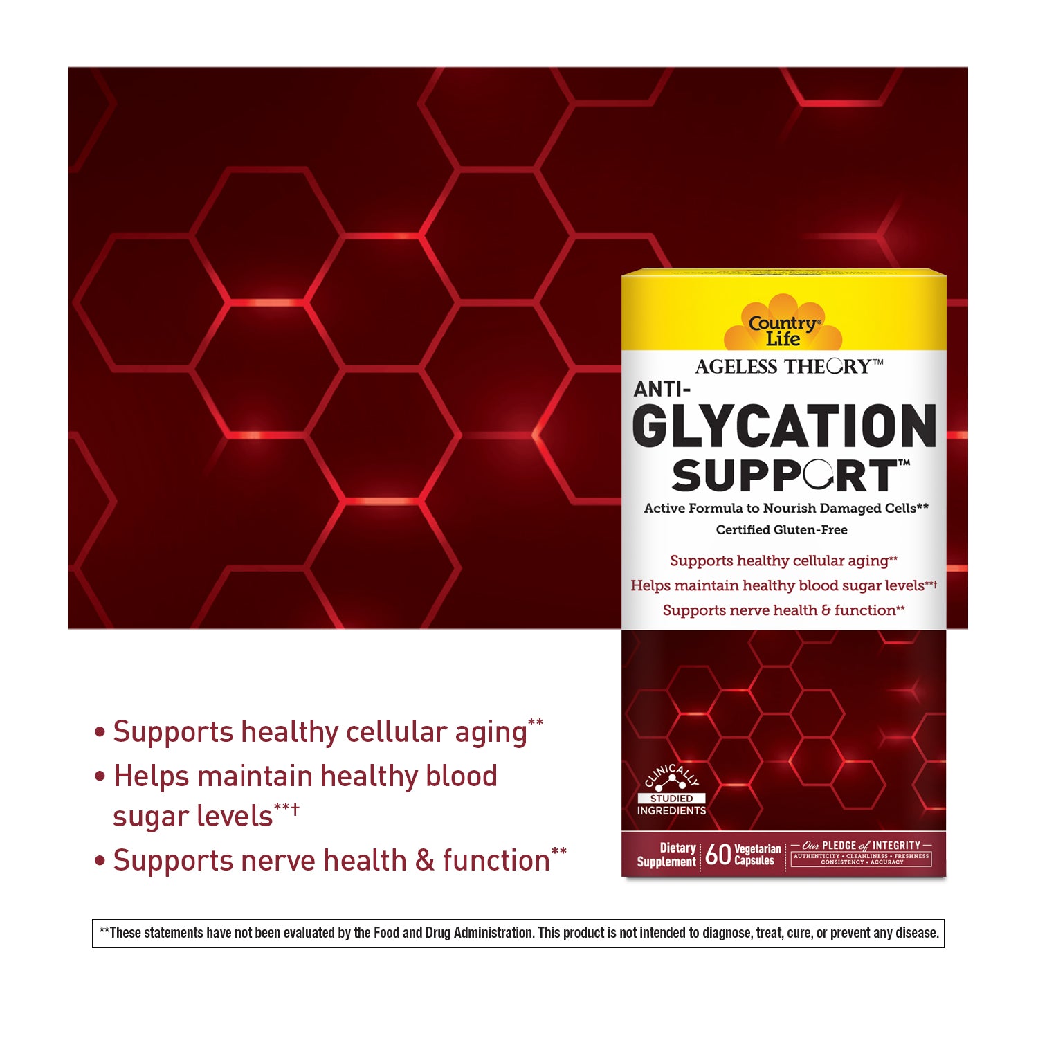 Ageless Theory™ Anti-Glycation Support™ media carousel view 4