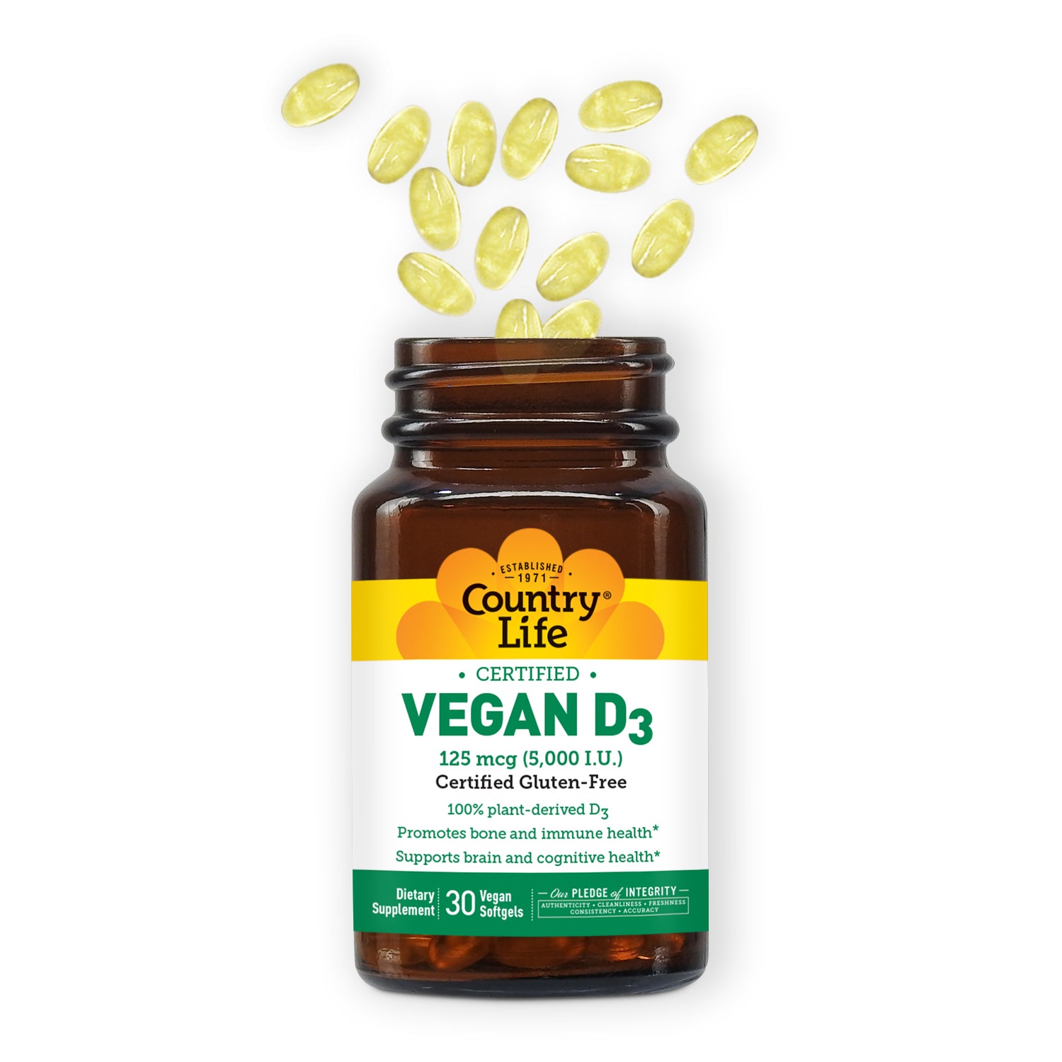 Vegan D3 Softgels media carousel view 3