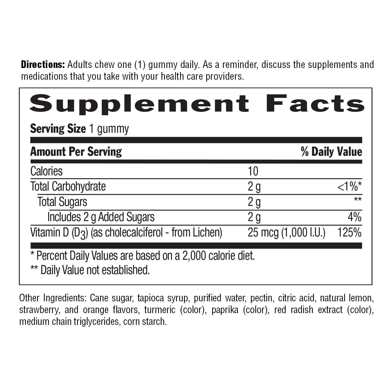 Vegan D3 Gummies media carousel view 6