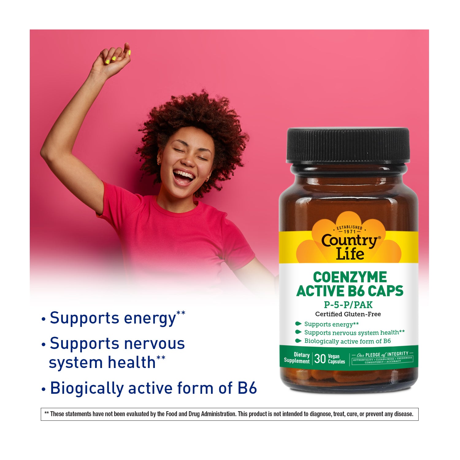 Active B-6 50mg media carousel view 3
