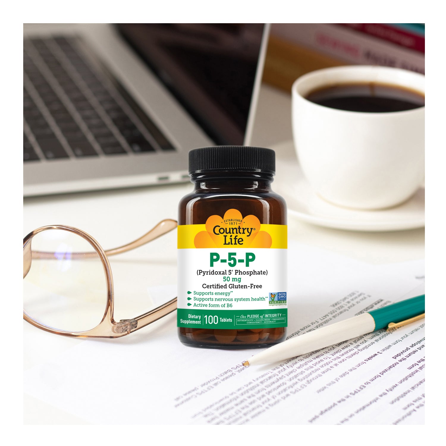 P-5-P Pyridoxal-5-Phosphate 50 mg media carousel view 5
