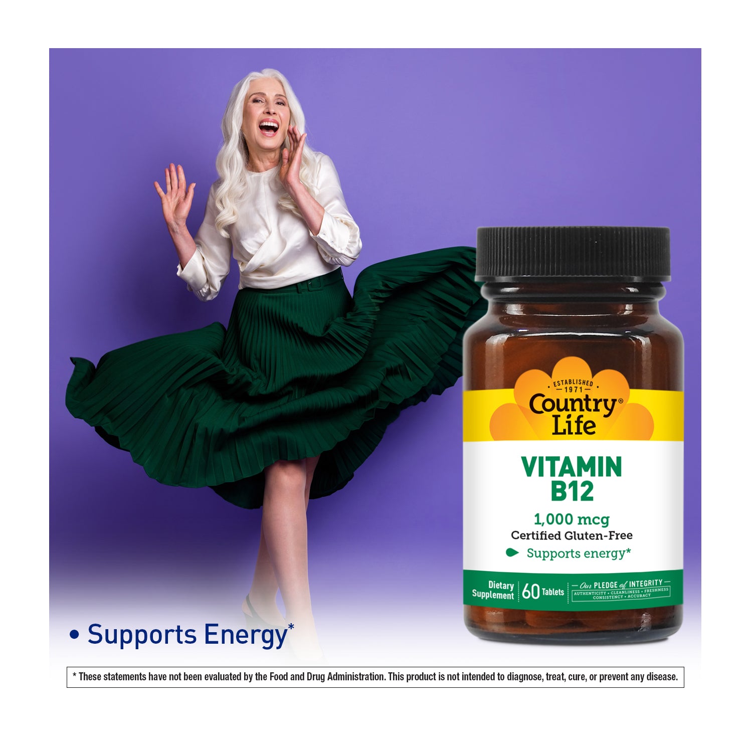 Vitamin B-12 1,000 mcg media carousel view 4