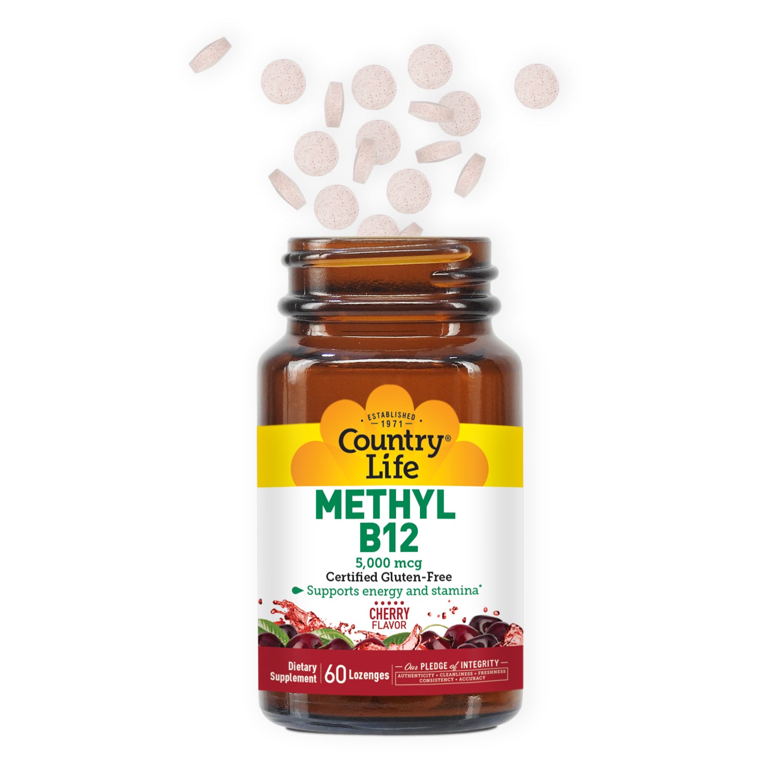 Methyl B-12 Lozenges 5,000 mcg media carousel view 3