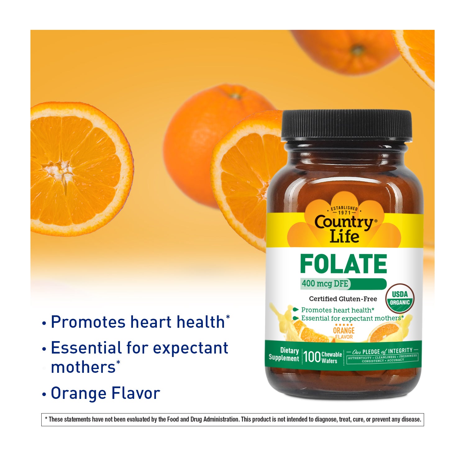 Folate 400mcg DFE media carousel view 4