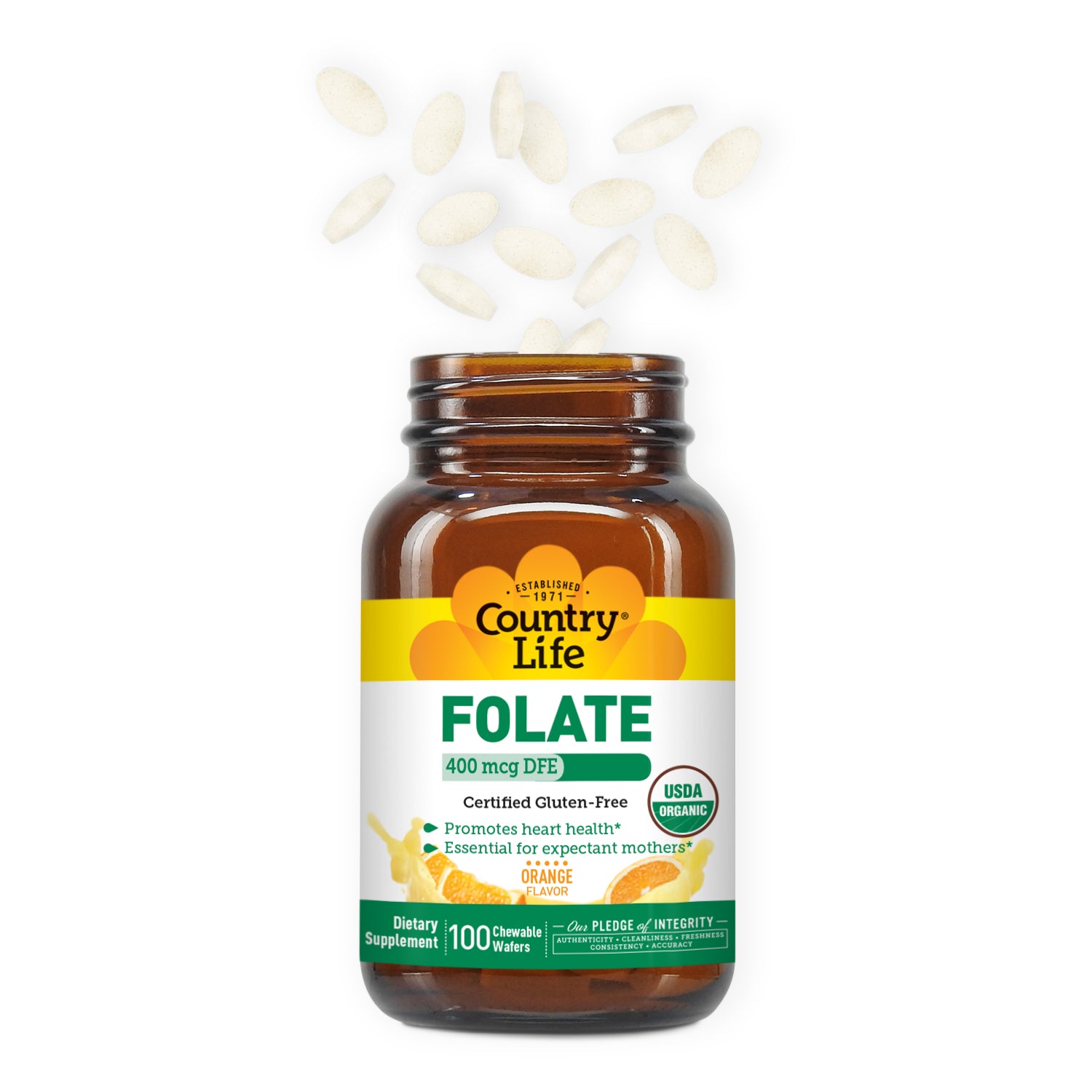 Folate 400mcg DFE media carousel view 3