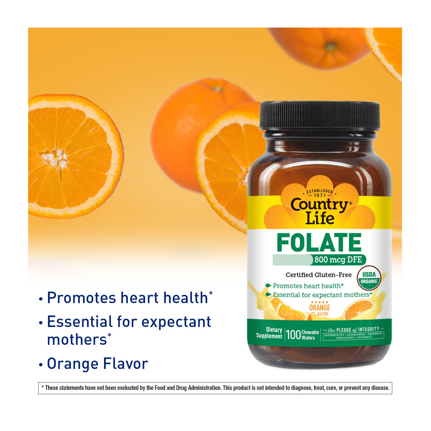 Folate 800mcg DFE media carousel view 4