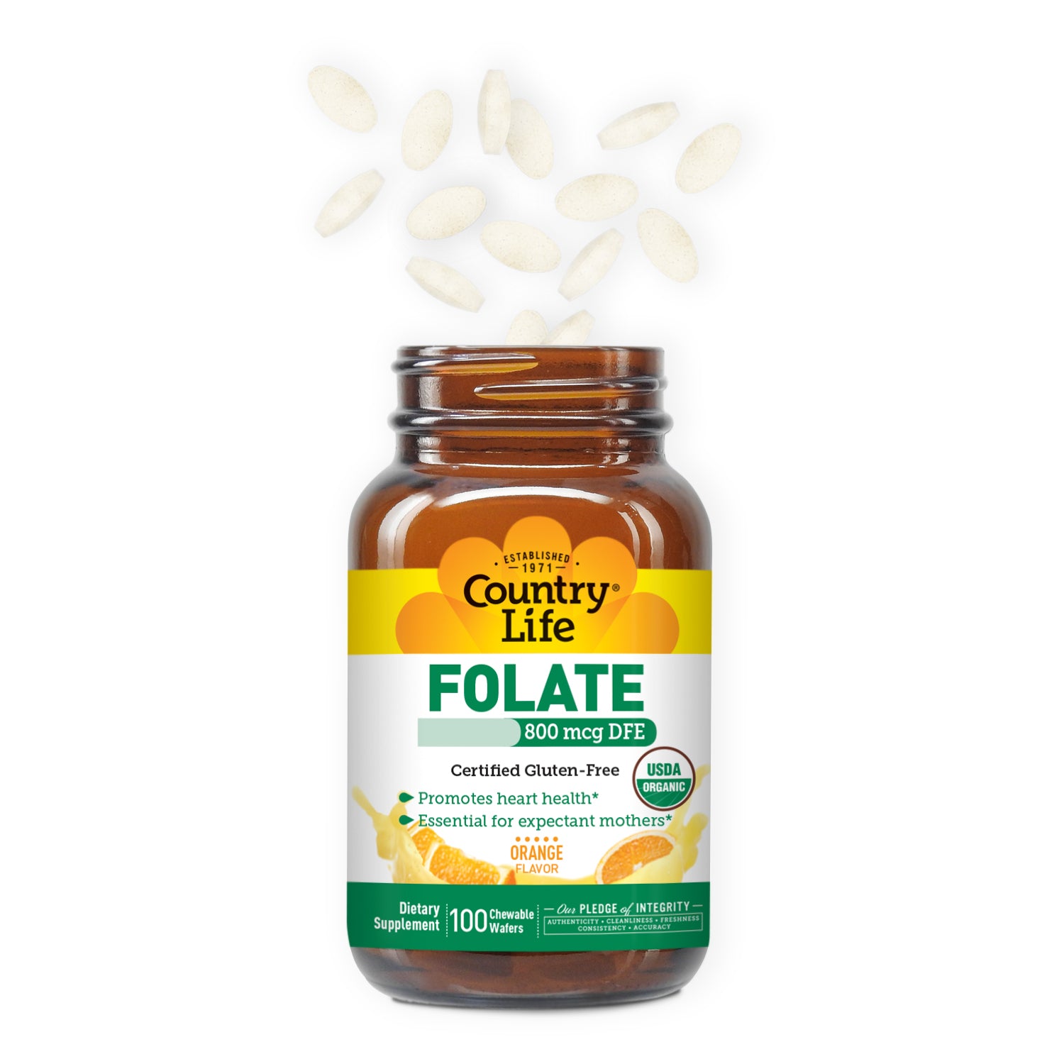 Folate 800mcg DFE media carousel view 3