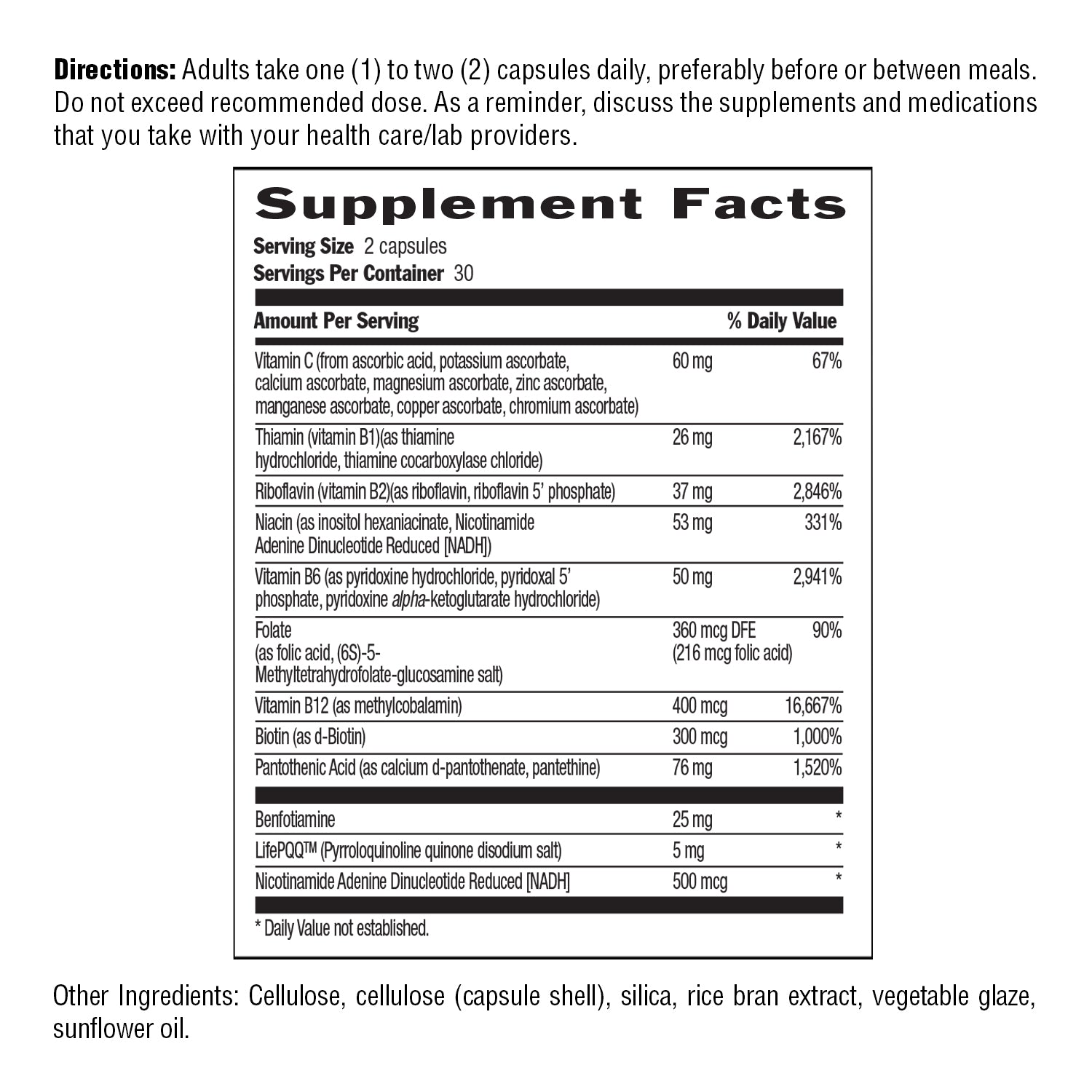 Coenzyme B-Complex Advanced media carousel view 6
