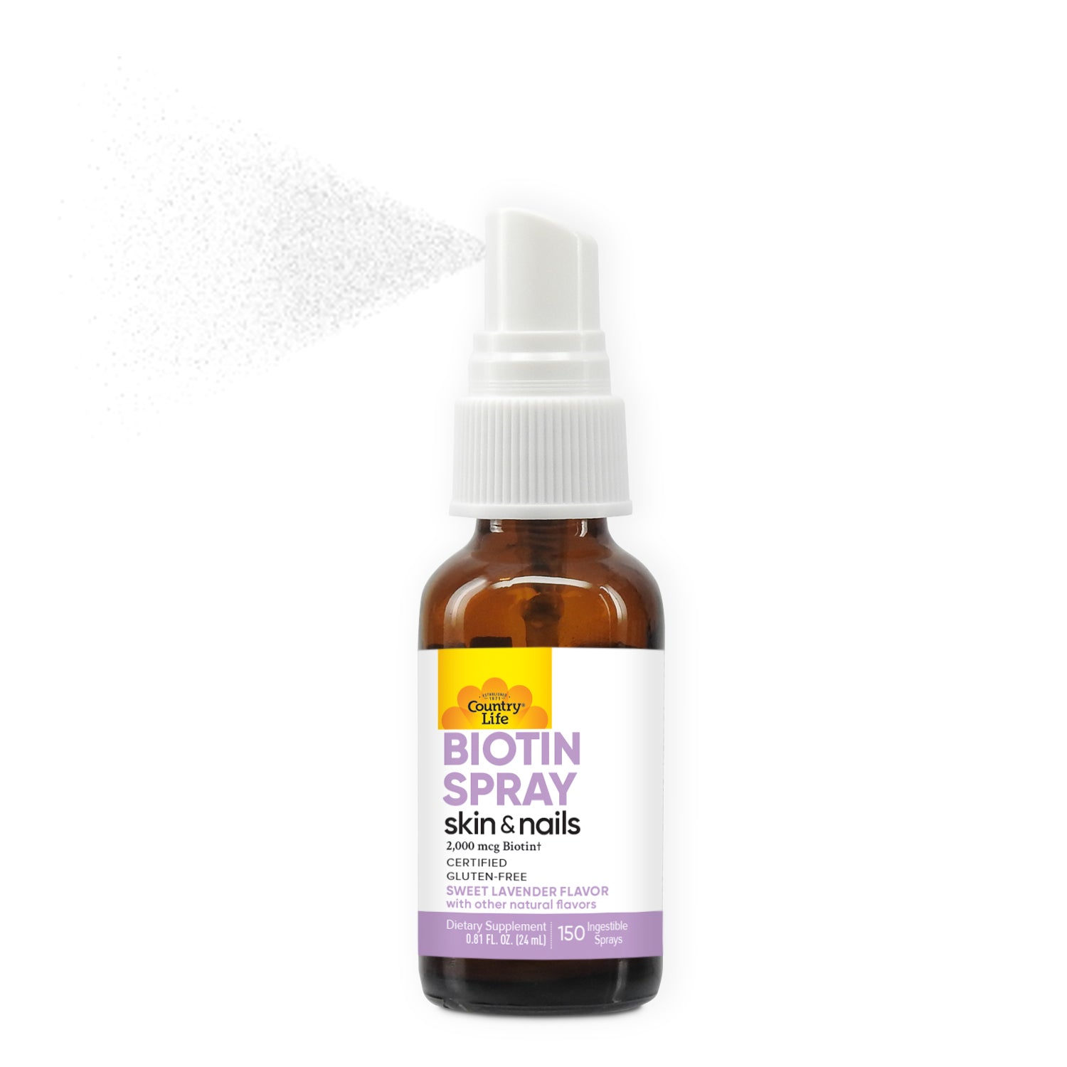 Biotin Spray Sweet Lavender media carousel view 3