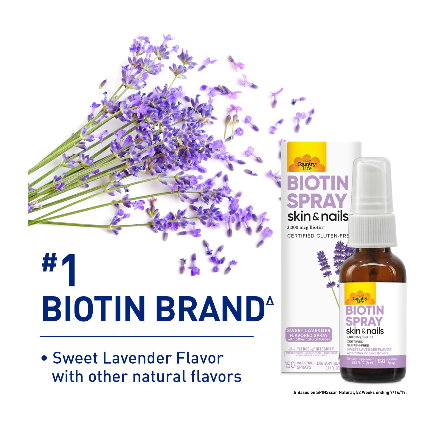 Biotin Spray Sweet Lavender media carousel view 4