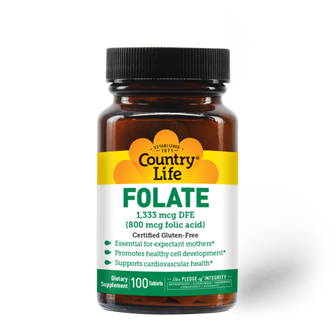 Folate 800 mcg Folic Acid featured media carousel view