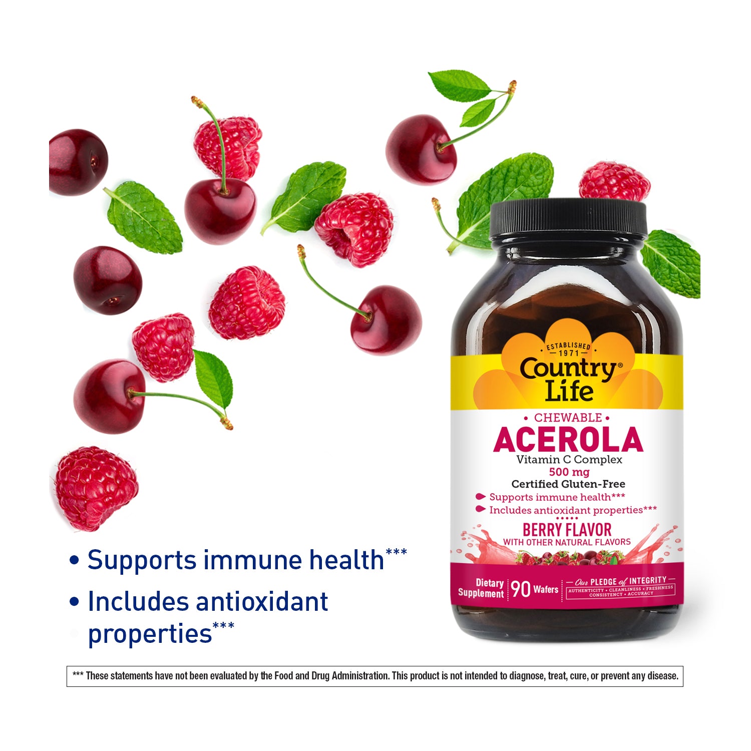 Chewable Acerola 500 mg media carousel view 4