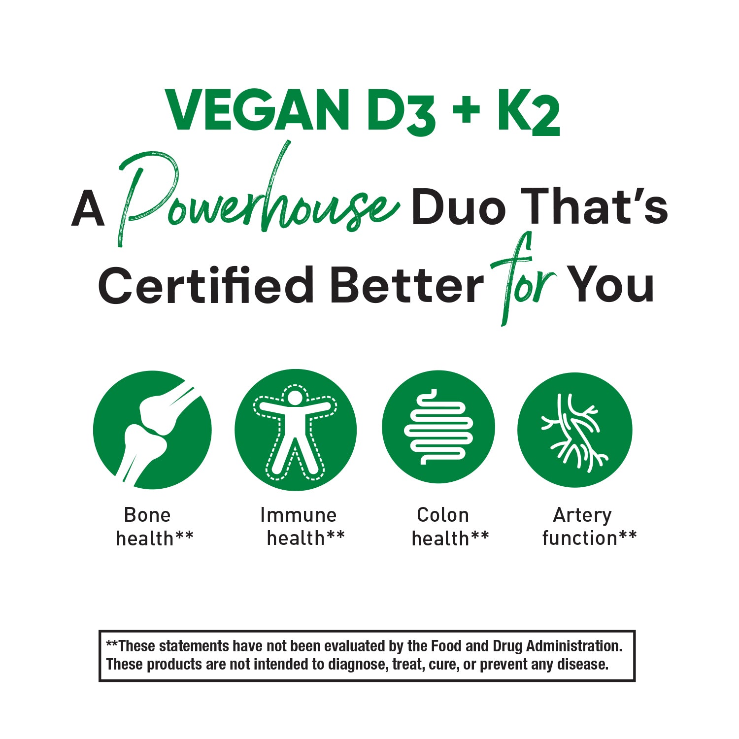 Vegan D3 + K2 media carousel view 4