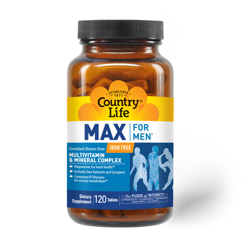 MAX For Men® Iron Free Multivitamin featured media carousel view