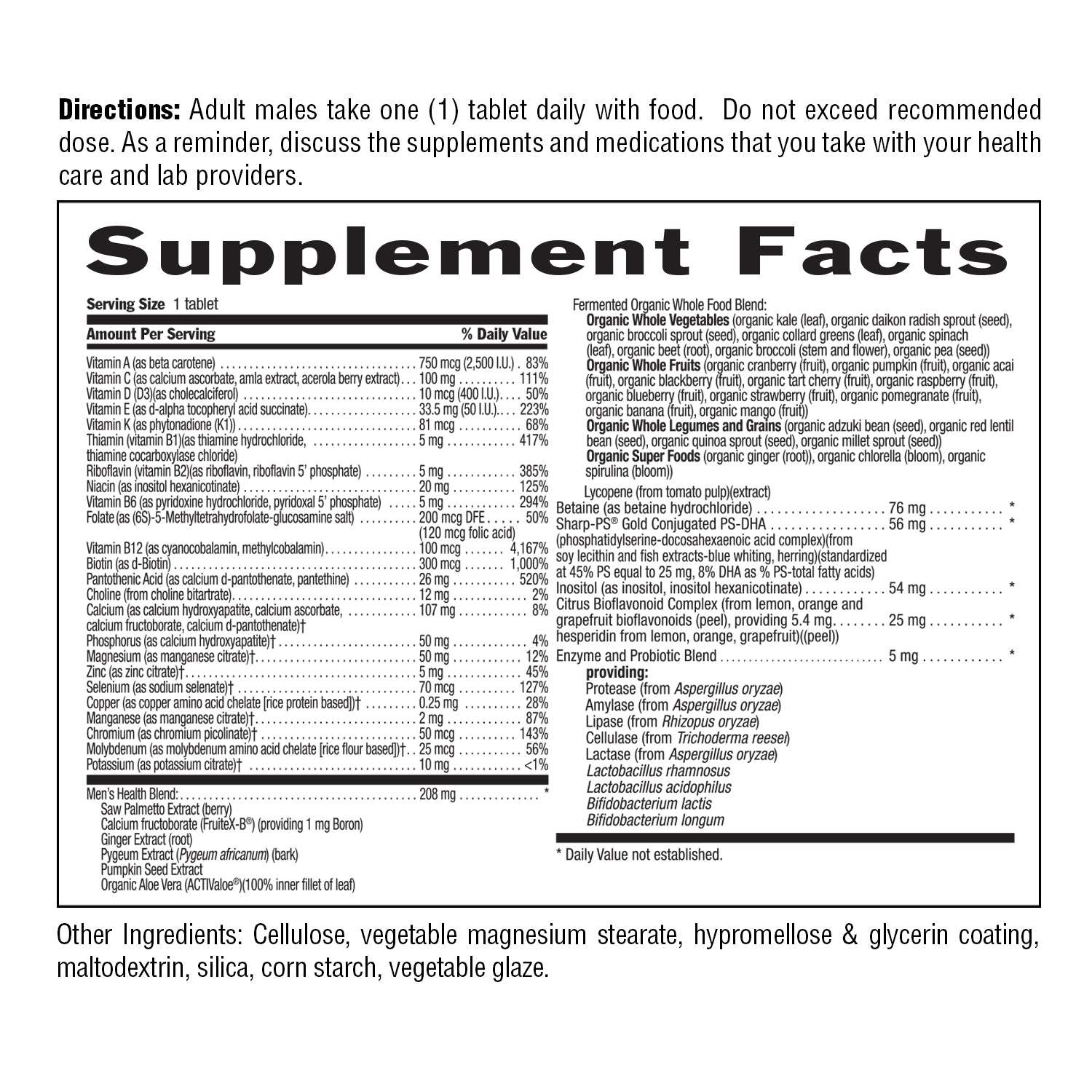 Core Daily-1® for Men 50+ Multivitamin media carousel view 6