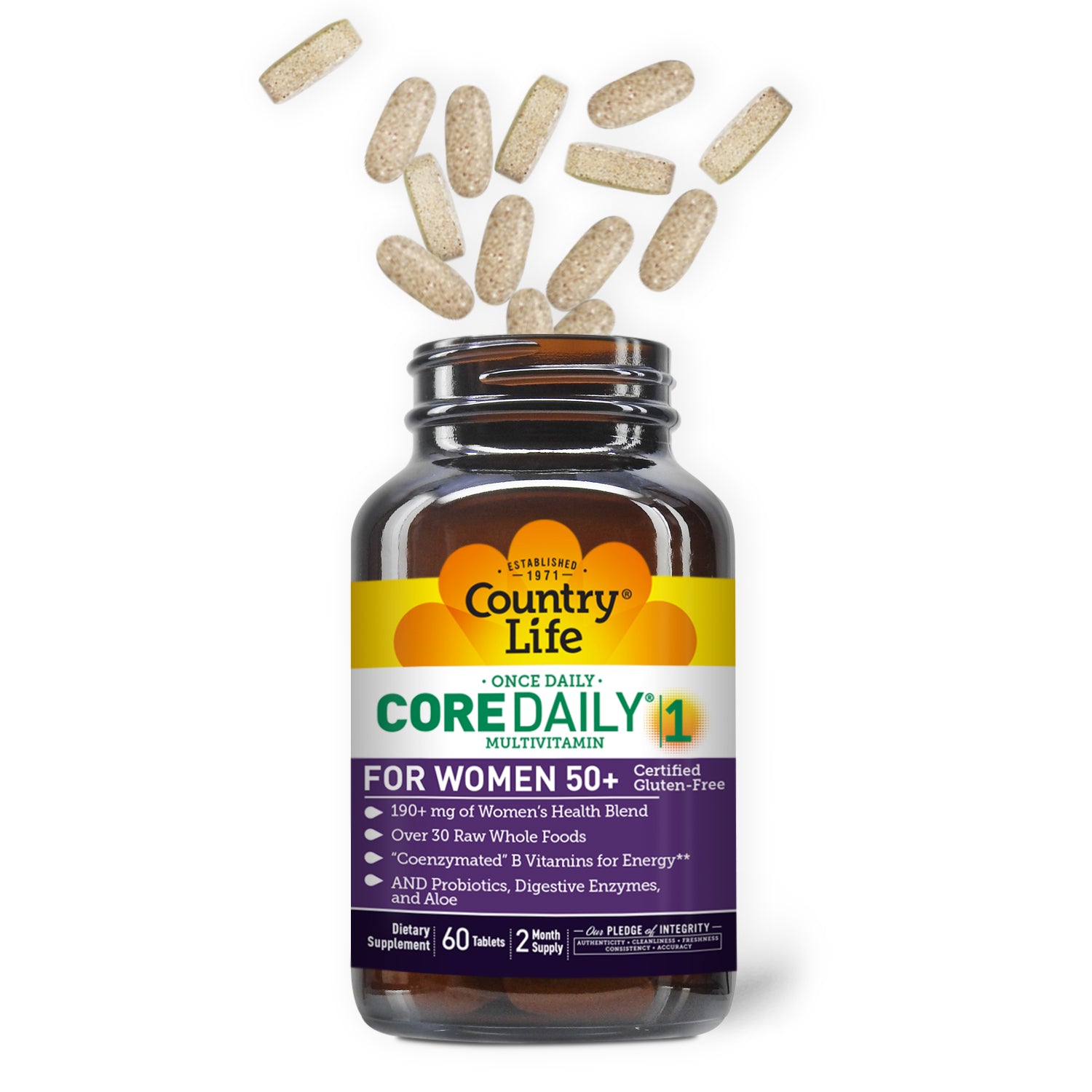 Core Daily-1® for Women 50+ Multivitamin media carousel view 3