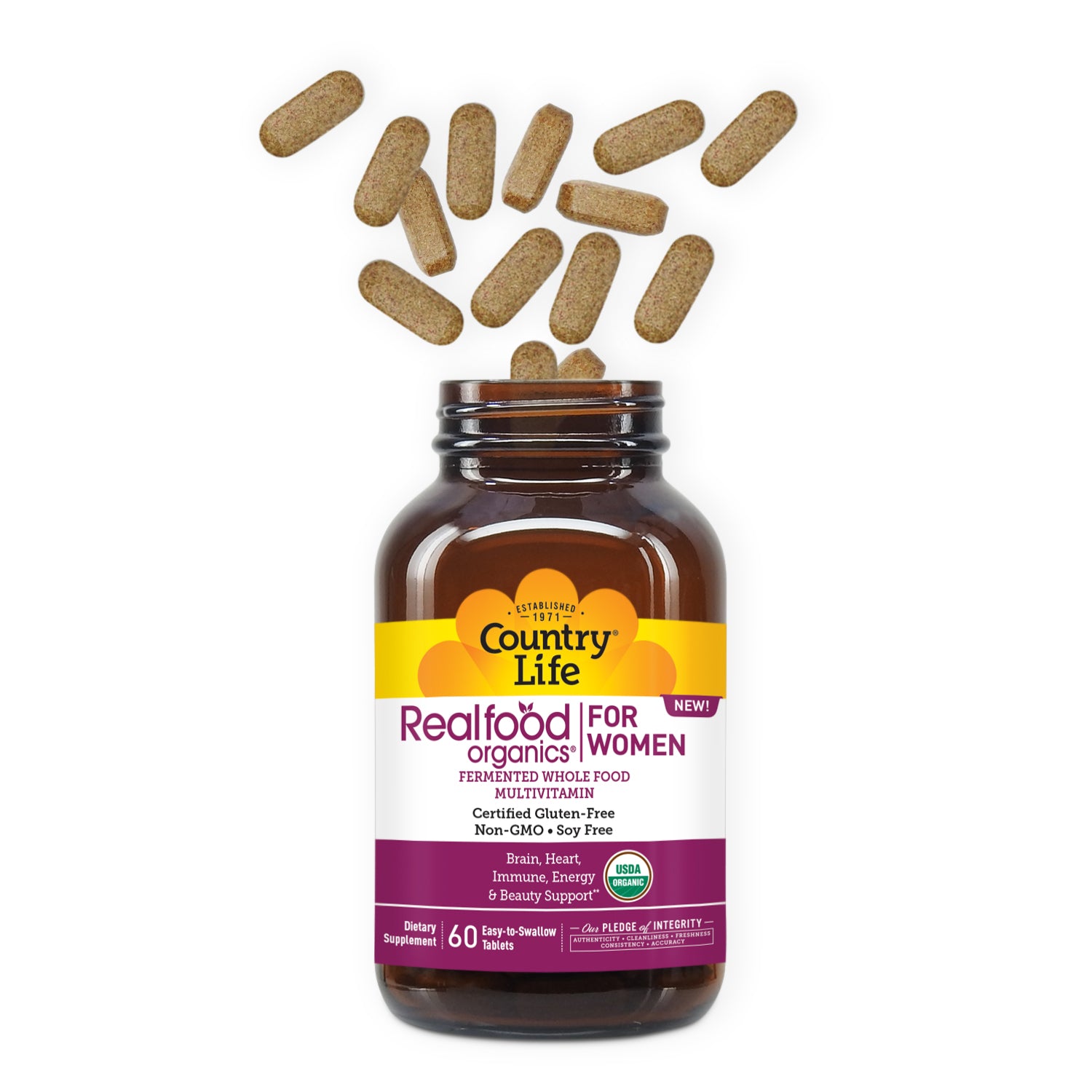 Realfood Organics® Multivitamin For Women media carousel view 3