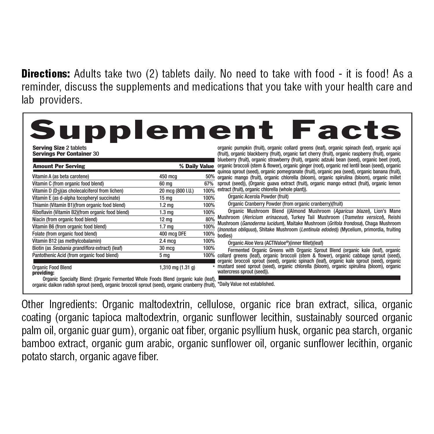 Realfood Organics® Multivitamin For Women media carousel view 6