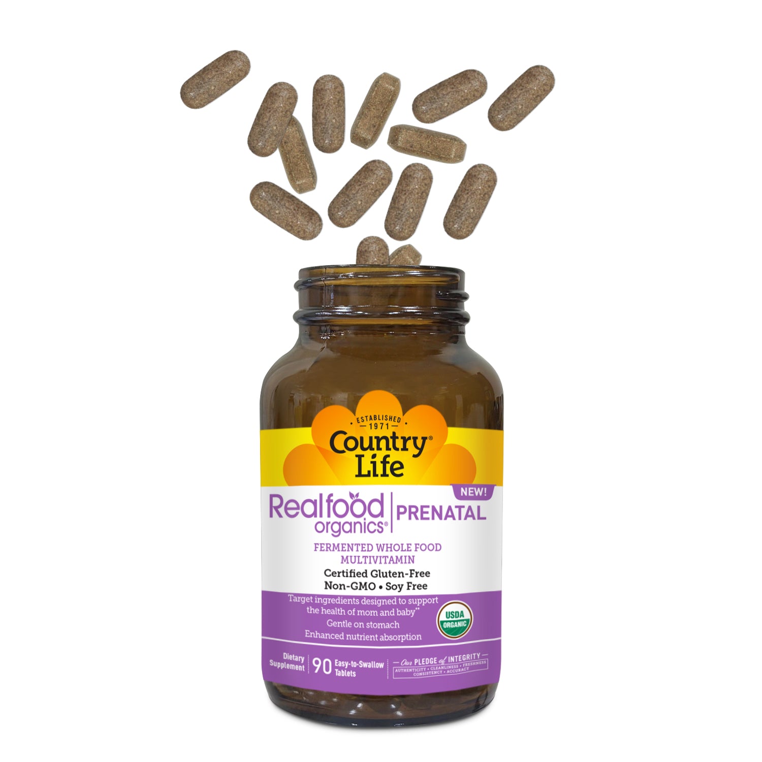 Realfood Organics® Prenatal Multivitamin media carousel view 4