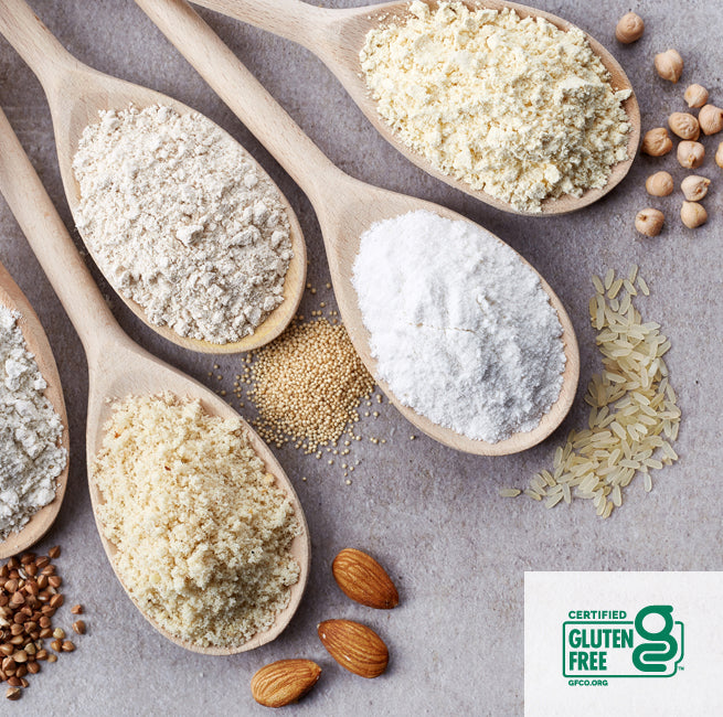 various gluten free ingredients