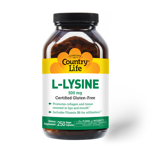 L-Lysine 500 MG 250 Vegan Capsules