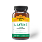 L-Lysine 1,000 MG bottle 100 Tablets 
