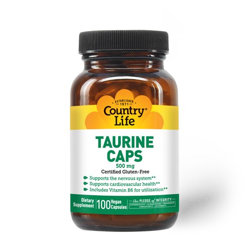 Taurine 500mg - Heart & Nervous System