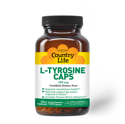 L-Tyrosine 500mg - Focus & Stress Support