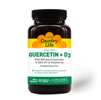 Quercetin + D3 bottle 90 Vegetarian capsules