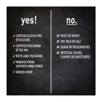 Yes / No page information for Quercetin + D3 