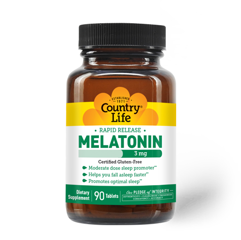 Melatonin 3mg - Natural Sleep Cycles